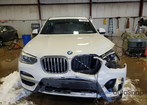 2020 BMW X3 xDrive30I from USA, damaged, VIN 5UXTY5C09L9B92180